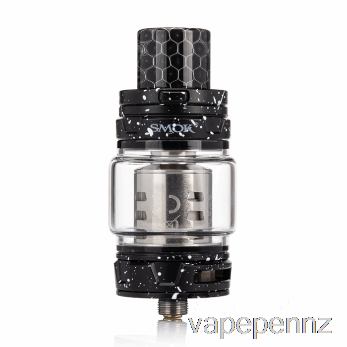 SMOK TFV12 Prince Sub-Ohm Tank Black w/ White Spray VAPE NZ